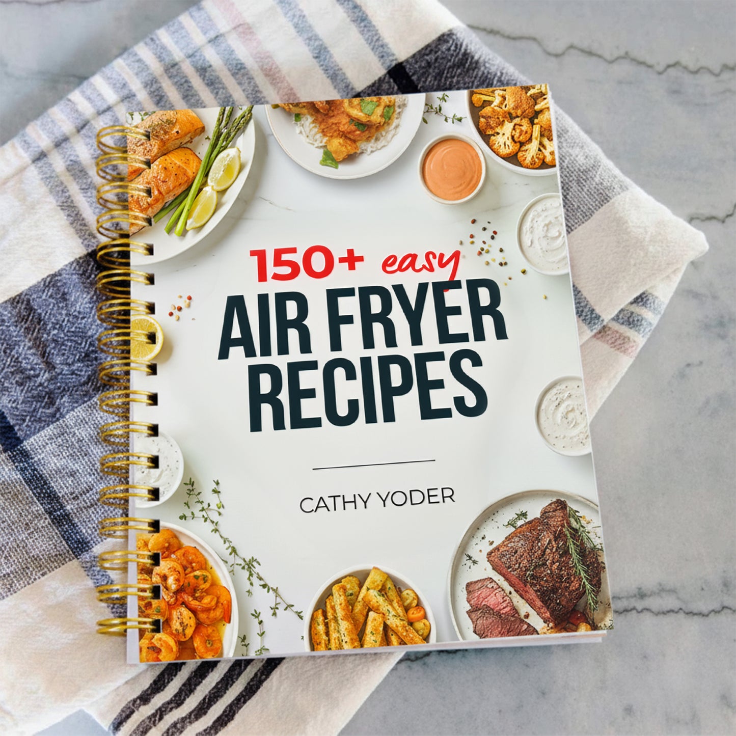 150+ Easy Air Fryer Recipes Cookbook