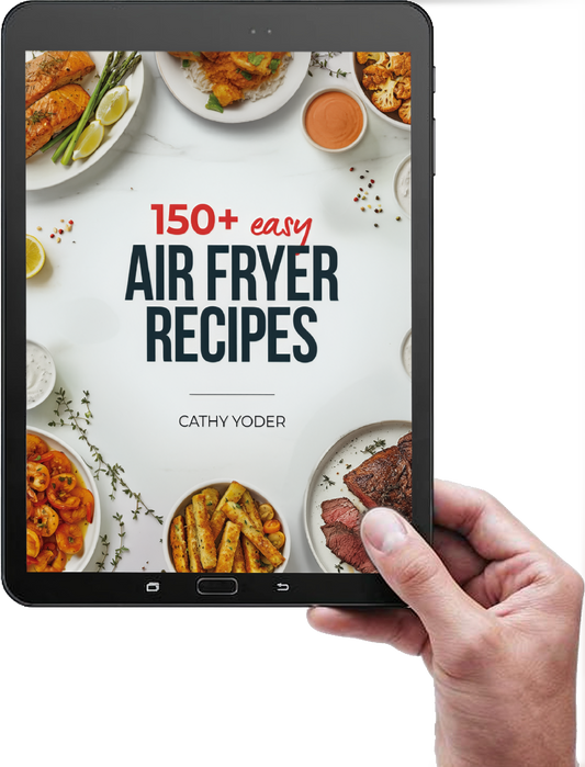 DIGITAL: 150+ Easy Air Fryer Recipes Cookbook